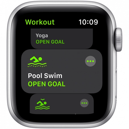 Apple Watch SE GPS, 40mm, Silver, White Sport Band