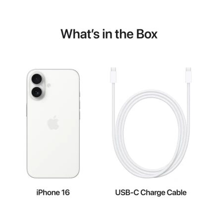 Apple iPhone 16 128 ГБ Белый