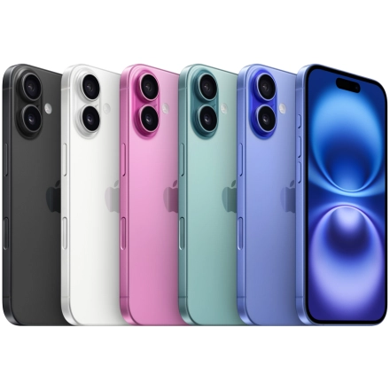 Apple iPhone 16 128 ГБ Розовый