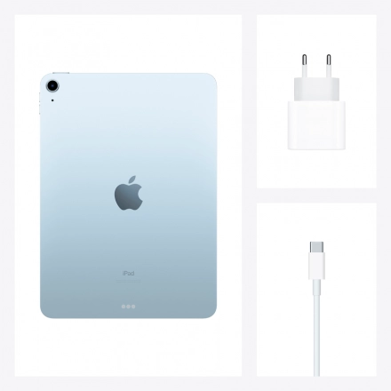 iPad Air 4, 64 ГБ, Wi-Fi, Небесно-голубой