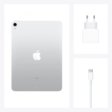iPad Air 4, 256 ГБ, Wi-Fi, Серебристый