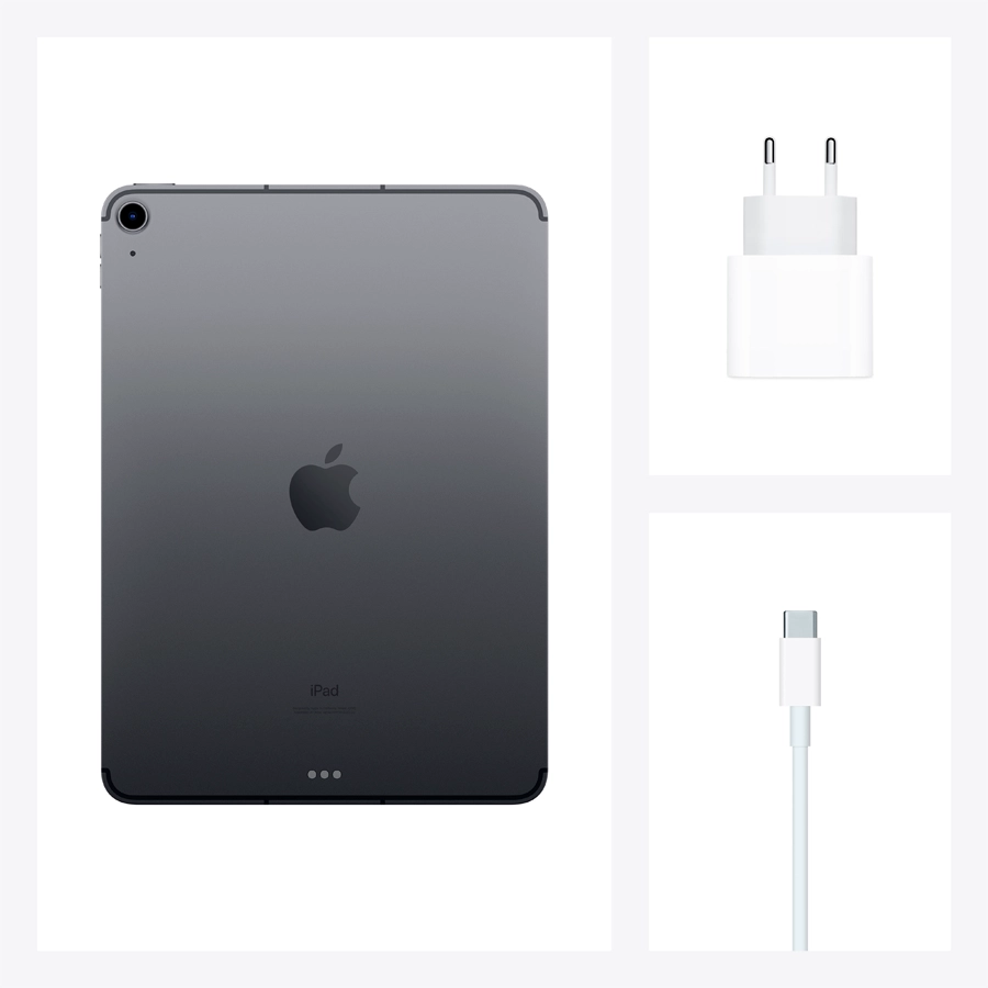 iPad Air 4, 64 ГБ, Wi-Fi+4G, Серый космос