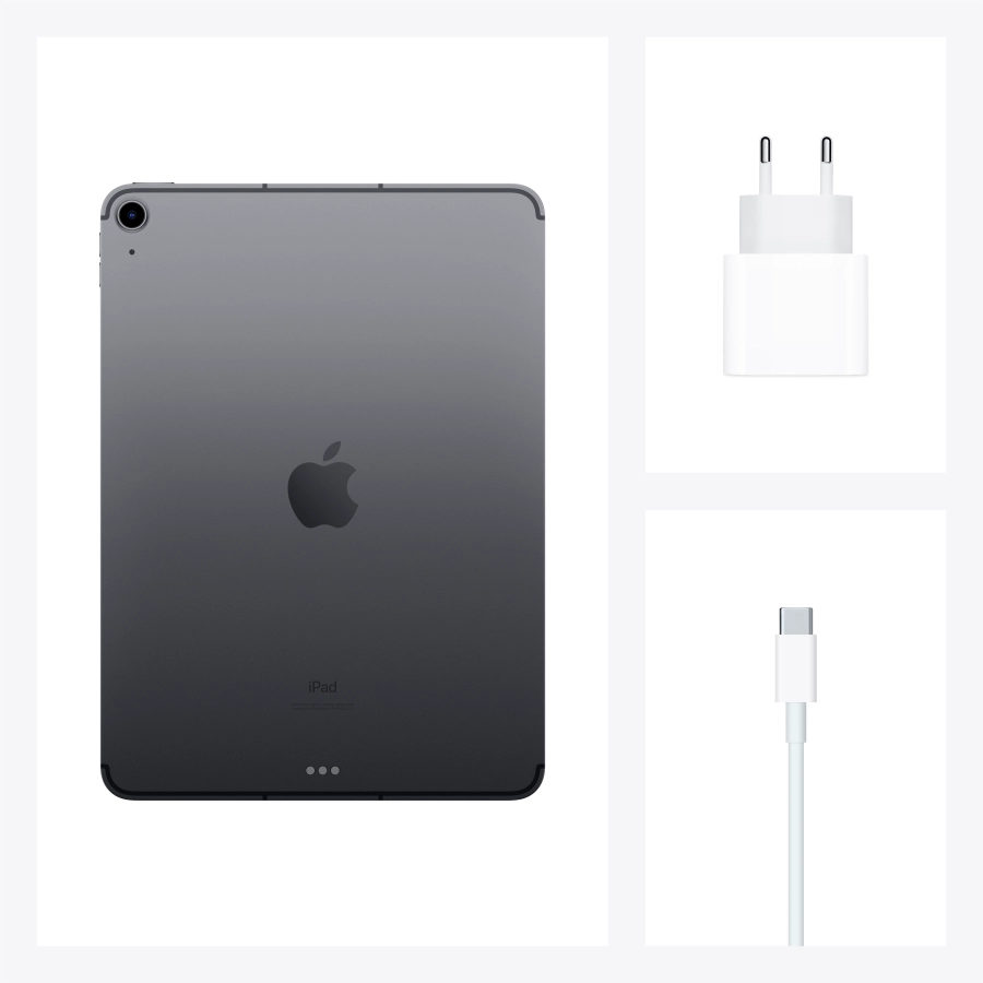 iPad Air 4, 64 ГБ, Wi-Fi+4G, Серый космос