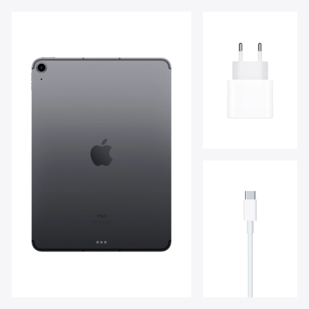 iPad Air 4, 64 ГБ, Wi-Fi+4G, Серый космос
