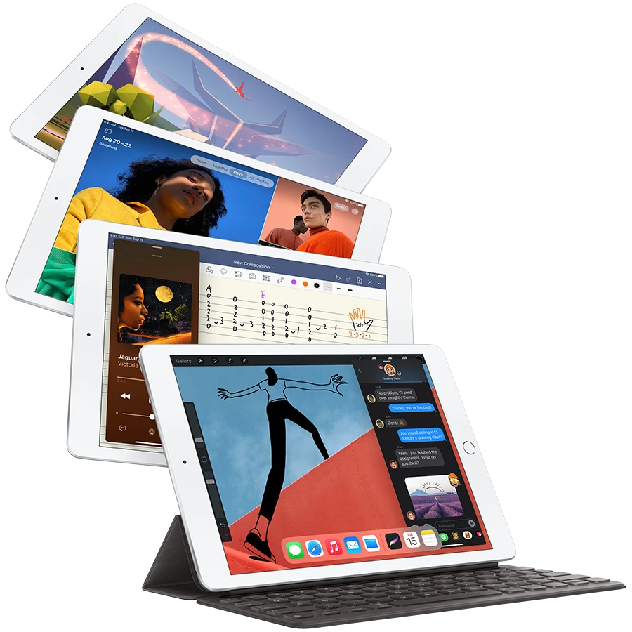 iPad 10.2 (8 Gen), 32 GB, Wi-Fi, Space Gray