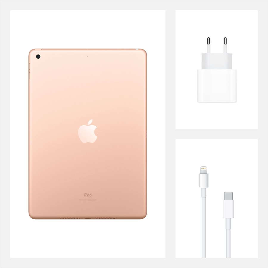 iPad 10.2 (8 Gen), 128 ГБ, Wi-Fi, Золотой