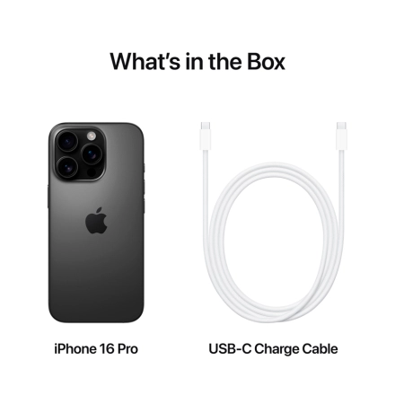Apple iPhone 16 Pro 128 ГБ Black Titanium