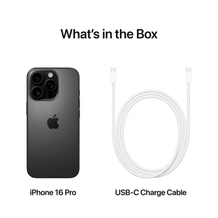 Apple iPhone 16 Pro 256 ГБ Black Titanium