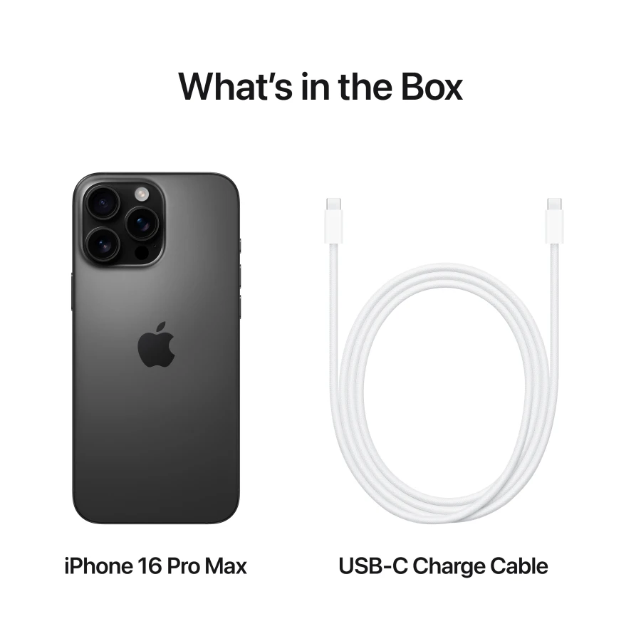 Apple iPhone 16 Pro Max 256 ГБ Black Titanium