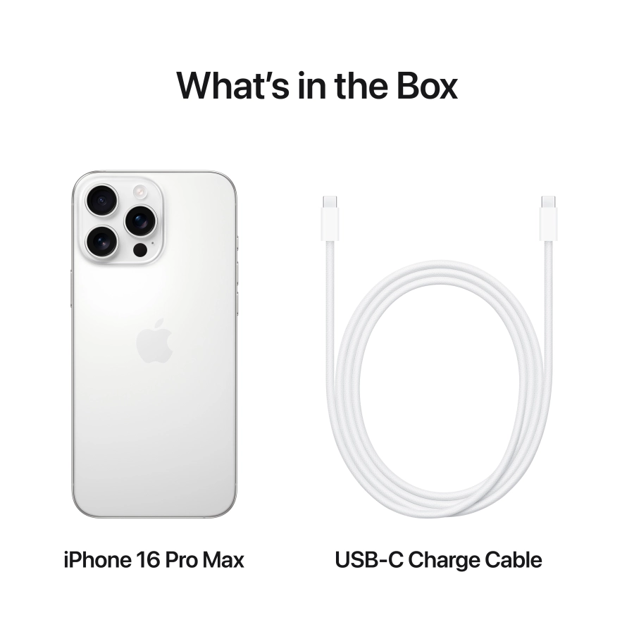 Apple iPhone 16 Pro Max 512 ГБ White Titanium