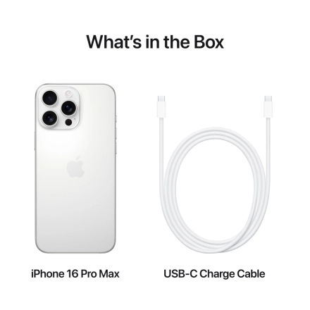 Apple iPhone 16 Pro Max 512 ГБ White Titanium
