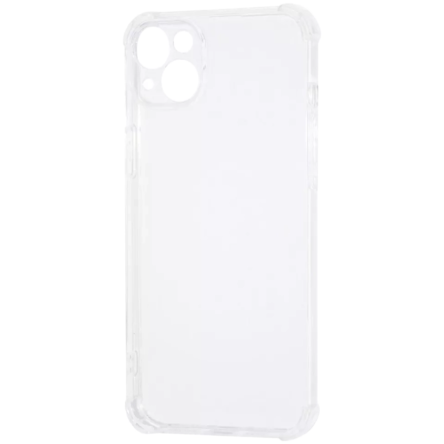 Чехол WXD 0.8 mm HQ Silicone для iPhone 15 Plus/14 Plus, Прозрачный