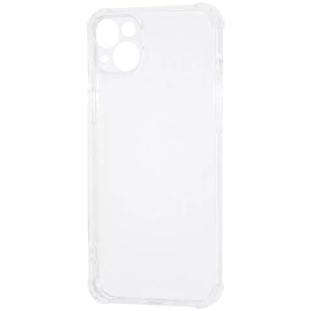 Чехол WXD 0.8 mm HQ Silicone для iPhone 15 Plus/14 Plus, Прозрачный