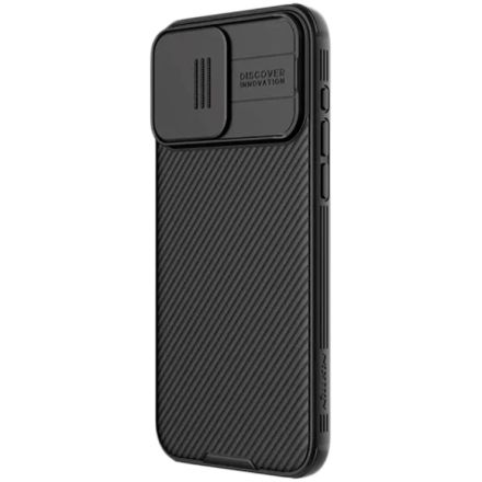 Чехол NILLKIN CamShield Pro  для iPhone 15 Pro Max, Чёрный