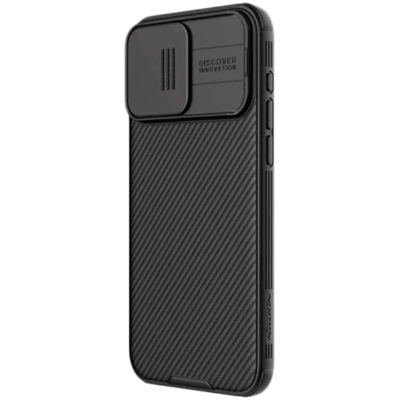 Чехол NILLKIN CamShield Pro для iPhone 15 Pro Max, Чёрный