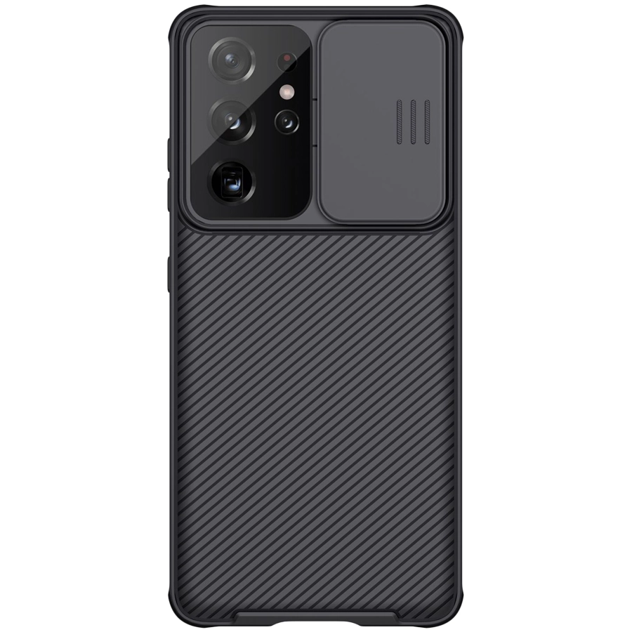 Чехол NILLKIN CamShield Pro для Samsung Galaxy S21 Ultra, Чёрный