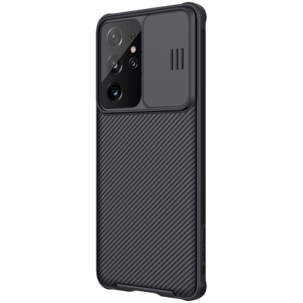 Чехол NILLKIN CamShield Pro для Samsung Galaxy S21 Ultra, Чёрный