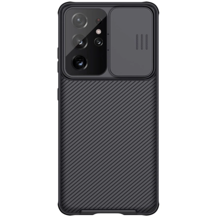 Чехол NILLKIN CamShield Pro для Samsung Galaxy S21 Ultra, Чёрный