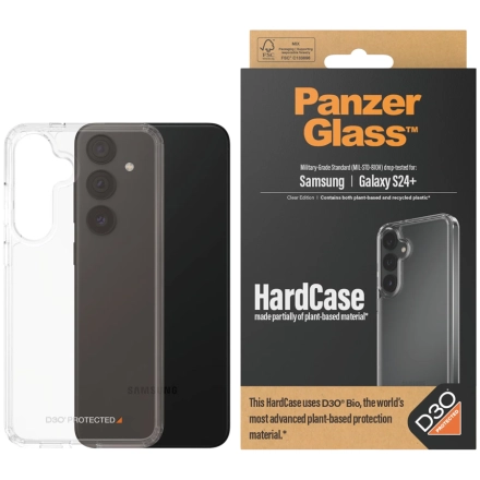 Защитный чехол PANZERGLASS HardCase with D3O для Samsung Galaxy S24 Plus, Прозрачный