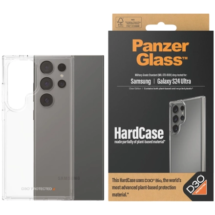 Защитный чехол PANZERGLASS HardCase with D3O для Samsung Galaxy S23 Ultra, Прозрачный