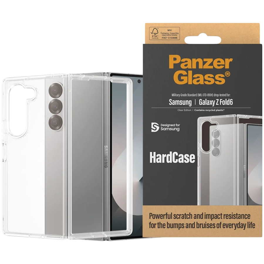Чехол PANZERGLASS Hardcase для Samsung Galaxy Z Fold 6, Прозрачный