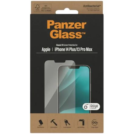 Защитное стекло PANZERGLASS Classic Fit для iPhone 13 Pro Max/14 Plus