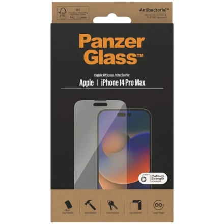 Защитное стекло PANZERGLASS Classic Fit для iPhone 14 Pro Max