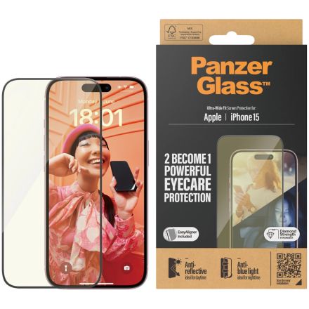 Защитное стекло PANZERGLASS для iPhone 15