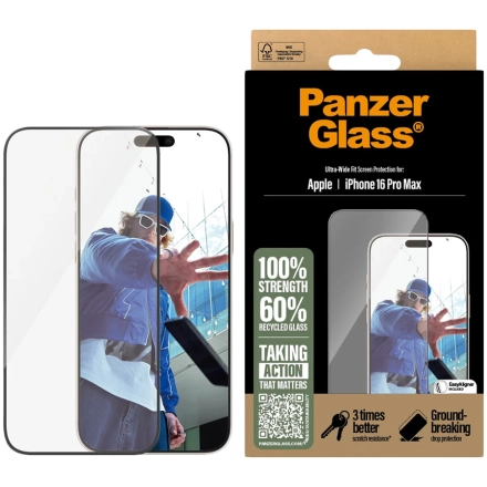 Защитное стекло PANZERGLASS для iPhone 16 Pro Max