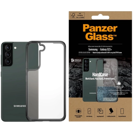 Чехол PANZERGLASS HardCase для Samsung Galaxy S22 Plus, Smoky Black