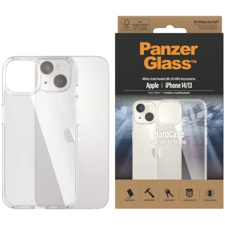 Защитный чехол PANZERGLASS HardCase для iPhone 13/14, Прозрачный