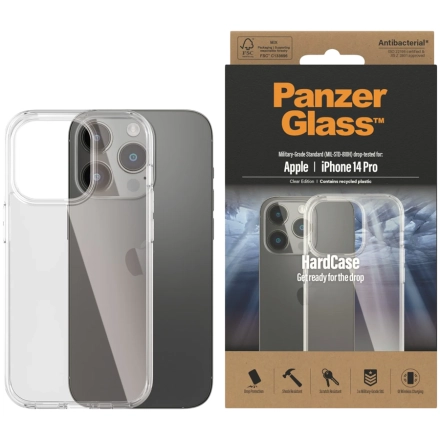 Защитный чехол PANZERGLASS HardCase для iPhone 14 Pro, Прозрачный