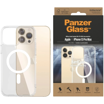 Защитный чехол PANZERGLASS HardCase MagSafe с MagSafe для iPhone 13 Pro Max, Прозрачный