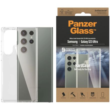 Защитный чехол PANZERGLASS HardCase для Samsung Galaxy S23 Ultra, Прозрачный