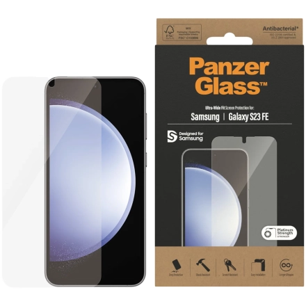 Защитное стекло PANZERGLASS для Samsung Galaxy S23 FE