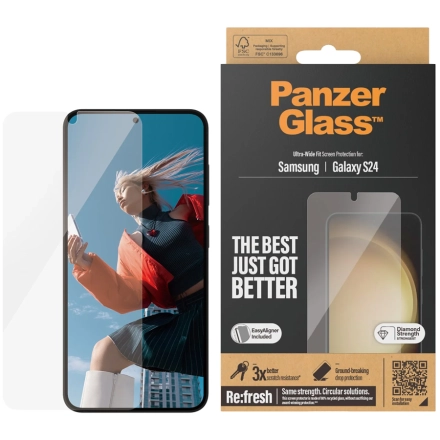 Защитное стекло PANZERGLASS для Samsung Galaxy S24