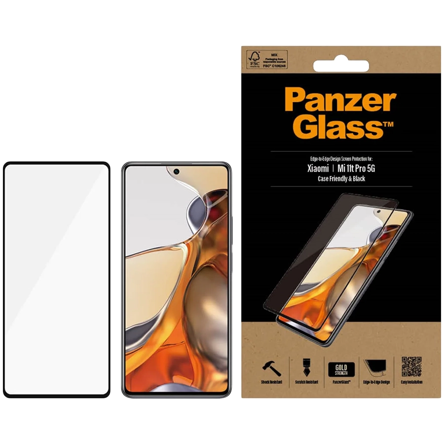 Защитное стекло PANZERGLASS PanzerGlass для Xiaomi 11T Pro