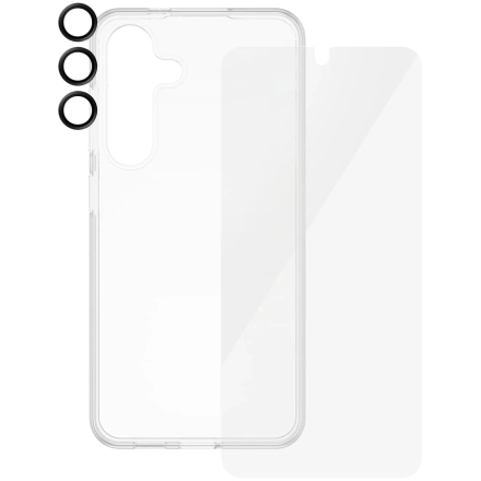 Чехол PANZERGLASS 2-in-1 Protection Pack для Samsung Galaxy S24, Прозрачный