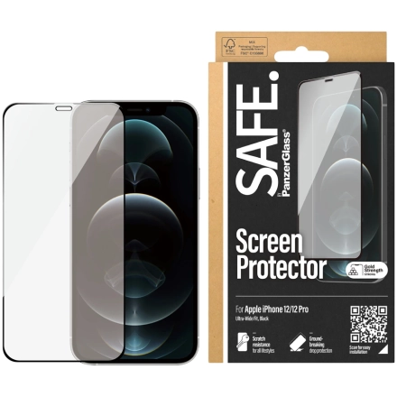 Защитное закаленное стекло PANZERGLASS для iPhone 12/12 Pro