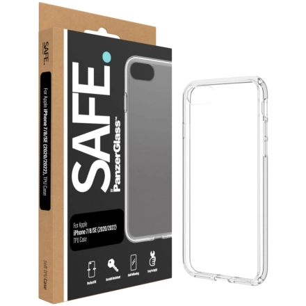 Чехол PANZERGLASS TPU Case для iPhone SE (3-го поколения)/SE (2-го поколения)/8/7, Прозрачный