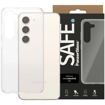 Чехол PANZERGLASS SAFE. by PanzerGlass Case для Samsung Galaxy S23, Прозрачный