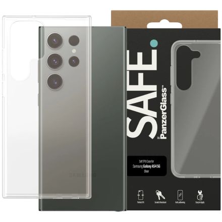 Чехол PANZERGLASS SAFE. by PanzerGlass Case для Samsung Galaxy S23 Ultra, Прозрачный