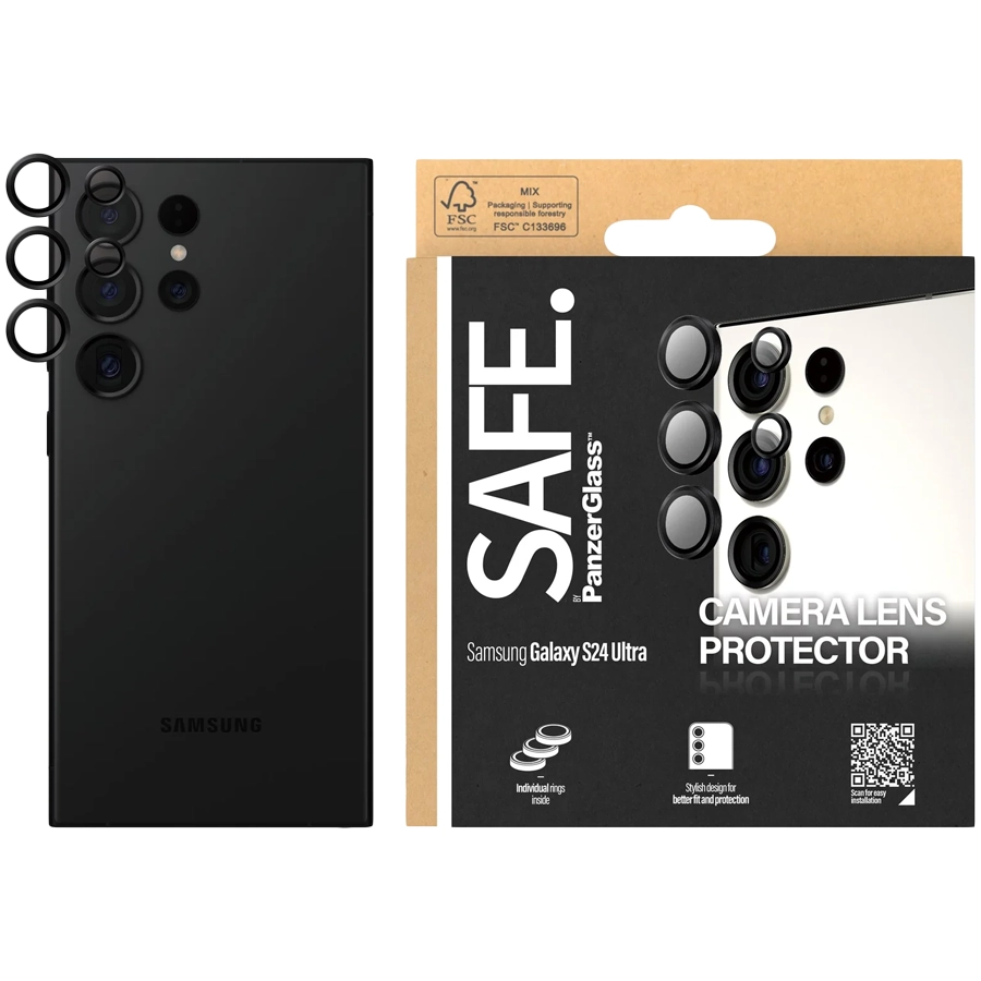 Защитное покрытие камеры PANZERGLASS для Samsung Galaxy S24 Ultra