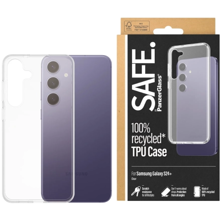 Чехол PANZERGLASS TPU Case для Samsung Galaxy S24 Plus, Прозрачный