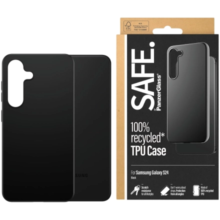 Чехол PANZERGLASS TPU Case для Samsung Galaxy S24, Чёрный