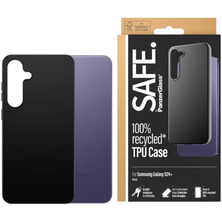 Чехол PANZERGLASS TPU Case для Samsung Galaxy S24 Plus, Чёрный