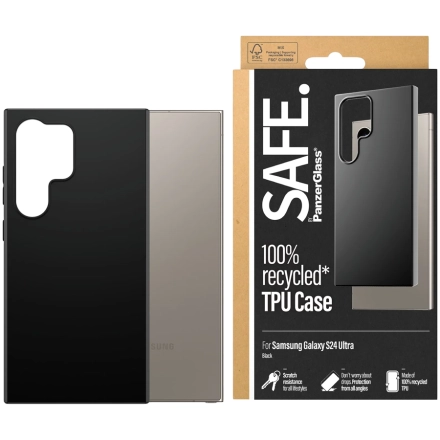 Чехол PANZERGLASS TPU Case для Samsung Galaxy S24 Ultra, Чёрный