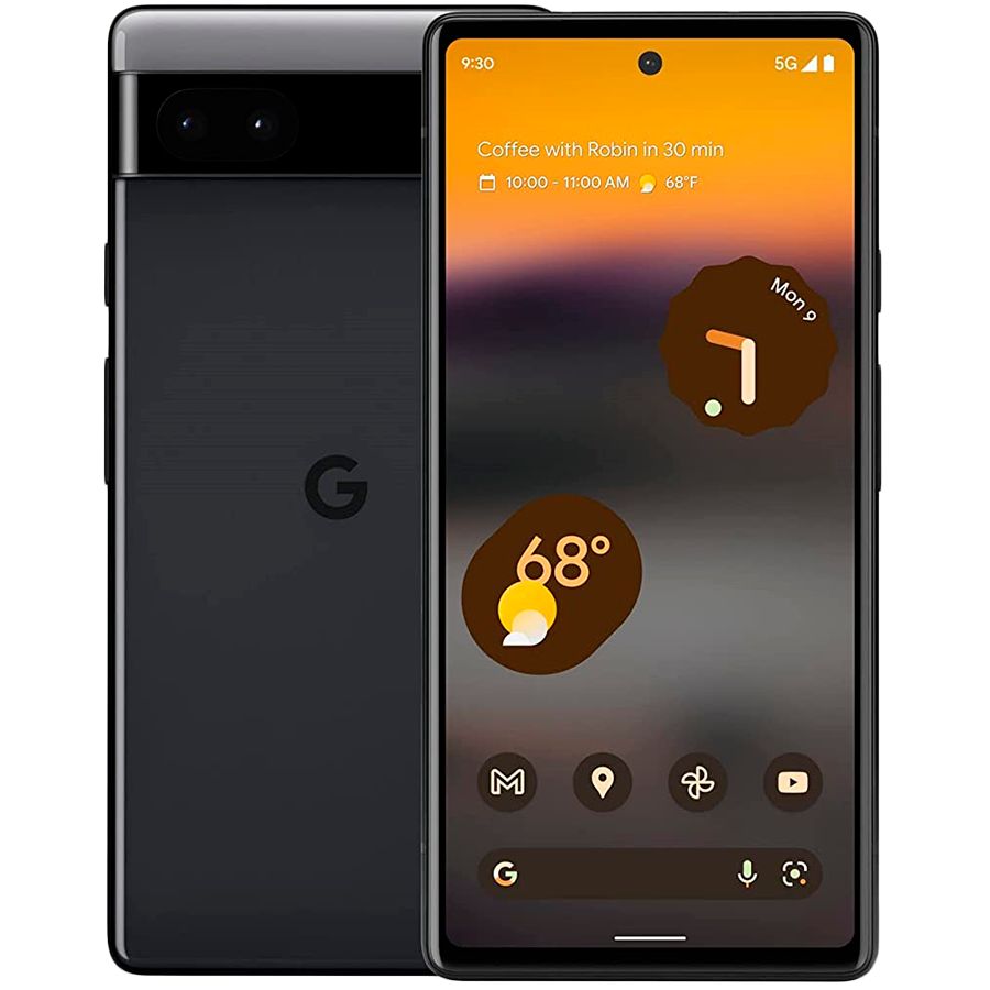 Мобільний телефон Google Pixel 6A 6/128Gb Charcoal Б\В