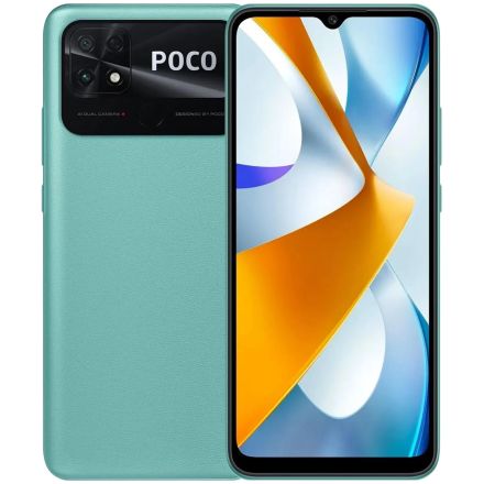 POCO C40 32 ГБ Coral Green