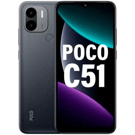Xiaomi Poco C51 64 ГБ Чёрный